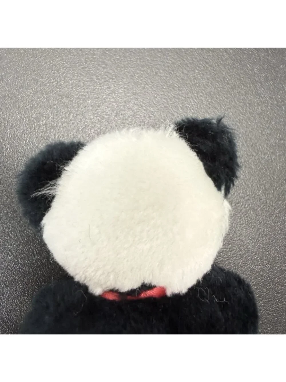 Russ Berrie Vintage Panda Bear Plush Black White Small 4.5” Korea 231